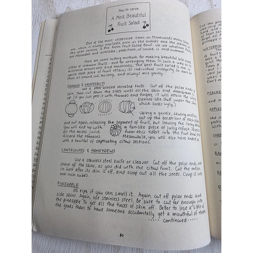 Moosewood Cookbook Mollie Katzen Vegetarian Recipes Vintage Boho Cottagecore